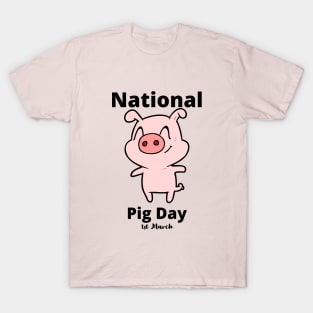 National Pig Day T-Shirt